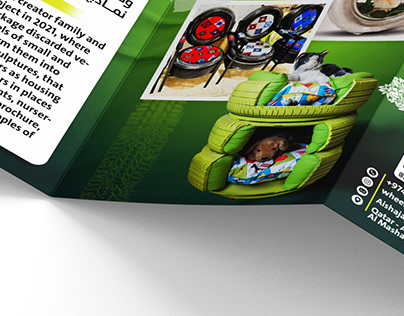 Posters and brochures for Eco Wheels tire recycling.co