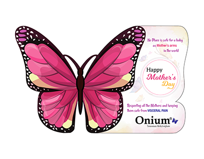 Mother's Day wishing card by Onium