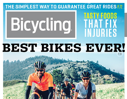 Bicycling magazine June 2015