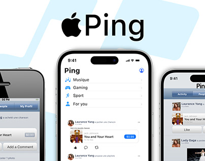 Apple Ping Redesign 2023