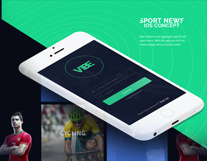 VIBE - Sport News iOS App