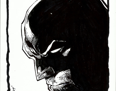 Batman commission illustration