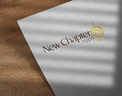 New Chapter Hypno Logo & Stationery Design
