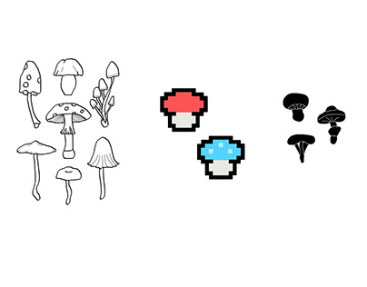 Unreleased Mushroom Game (Abandoned Project)