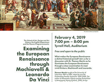 Art History Lecture Poster