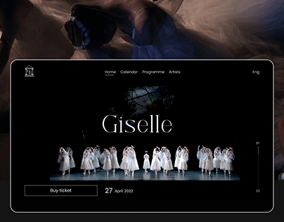 Theater/ Ballet "Giselle" - website