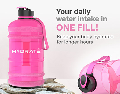 HYDRATE BOTTLE - Listing Images