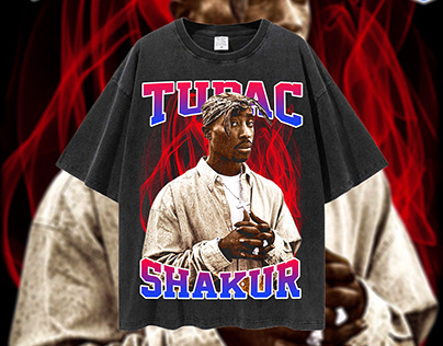 Boolteg 90s rap tee tshirt design for [FREE] mockup PNG
