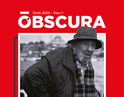 Obscura (Fotoğraf) Dergi Tasarımı