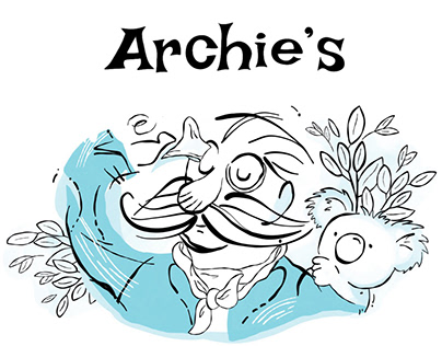 Project thumbnail - Archie. Brend identity