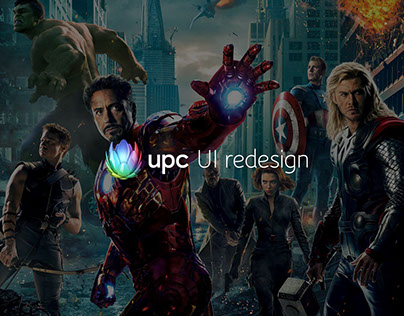 UPC Website UI