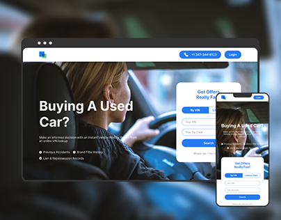 Responsive Website for Buying Used Cars