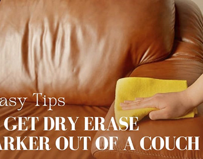 How to Get Dry Erase Marker Out of a Couch