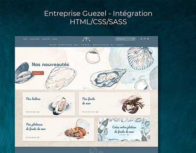 Entreprise Guezel - Intégration prestashop