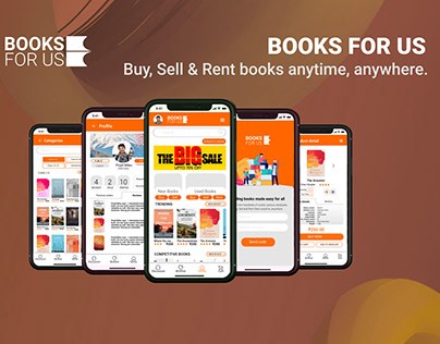 UI- Books For Us- Buy, Sell, Rent New & Used books