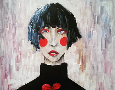 The Girl - Acrylic on Canvas