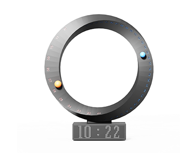 Mobius Calendar Clock