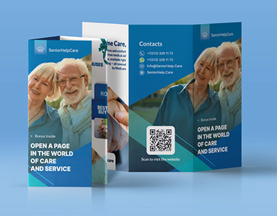 Trifold Brochure for Care Service