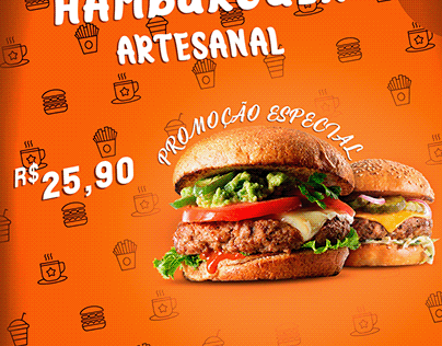Hambúrguer Artesanal