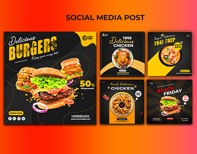 Instagram food design post