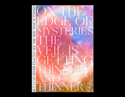 Project thumbnail - On the edge of mysteries. Editorial
