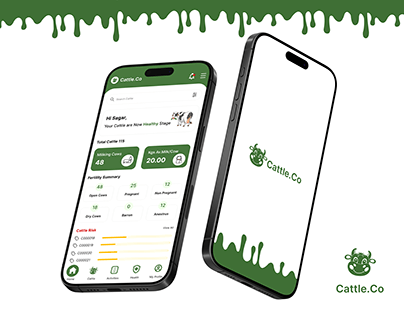 Cattle.Co | UX Case Study | Cattle Care App