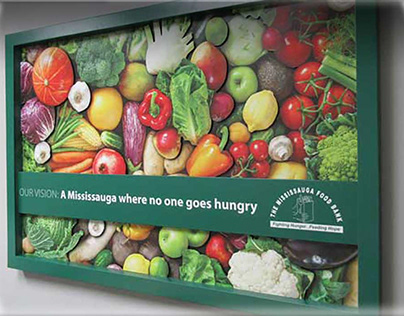 Food Bank 3D Wall Art