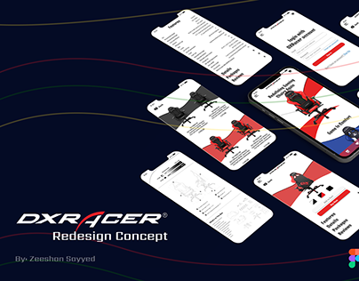 DXRacer Redesign Concept
