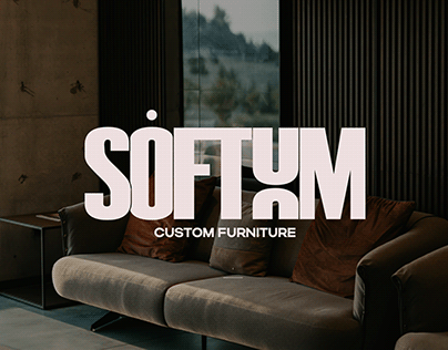 SOFTUM custom furniture logotype