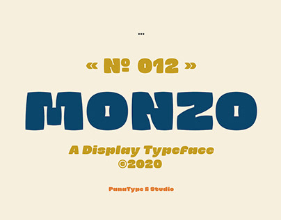 Monzo Display Font