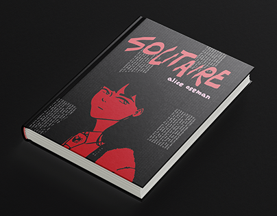 "Solitaire" - Book Cover Re-Design