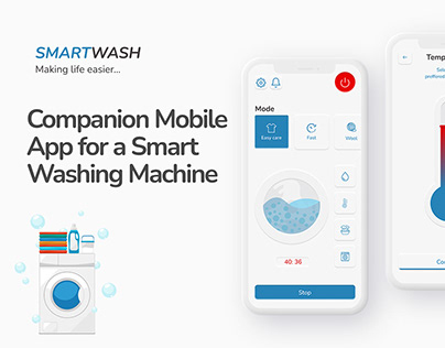 SmartWash | Companion App for Smart Washing Machine