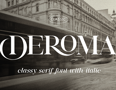 Deroma serif