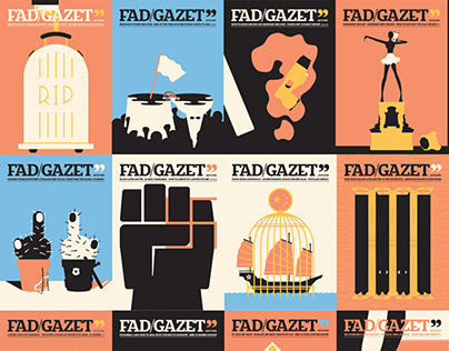 FAD/GAZET" Vol 1 - 30 covers