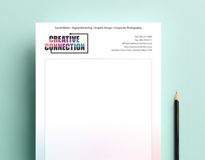 CREATIVE CONNECTION Logo Design & Corporate Stationery