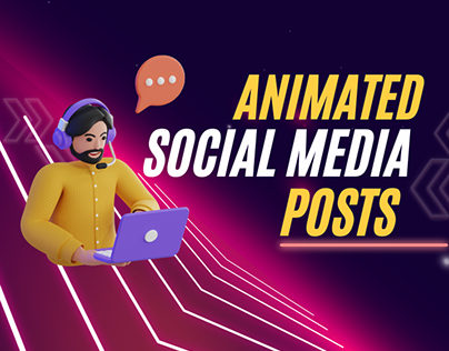 Animated Social Media Posts
