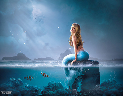 Underwater _ Mermaids _ Fantasy_Photoshop_Manipulation