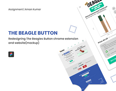 RESIGNED "THE BEAGLE'S" WEBSITE AND BUTTON