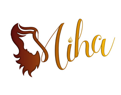 Miha Hair Oil Logo Design