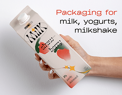 Packaging for milk products
