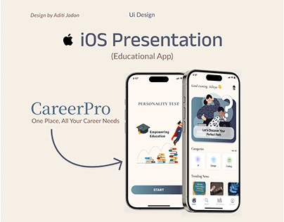 Project thumbnail - iOS Presentation I Career Pro App