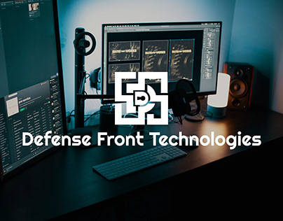 Defense Front Technologies Logo Design Concept