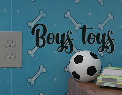 "Boys toys" cartoon