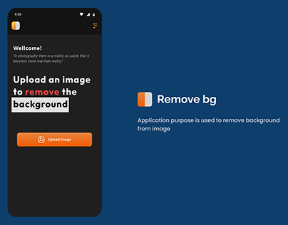 Background Remover App UI