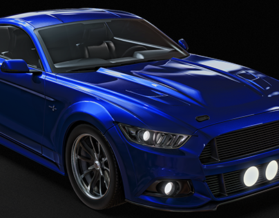 FORD MUSTANG 3D