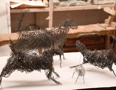 wire sculptures