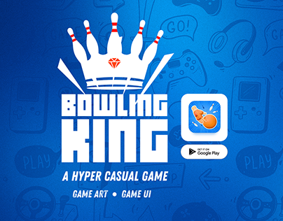 Bowling King | Hyper Casual Game 3D Art Portfolio