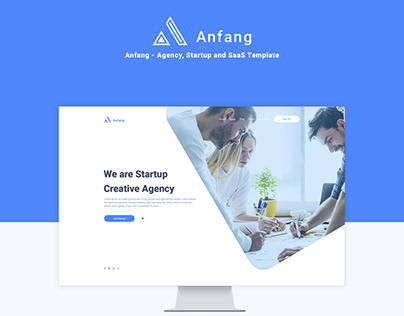 Anfang - Agency, Startup and SaaS Template