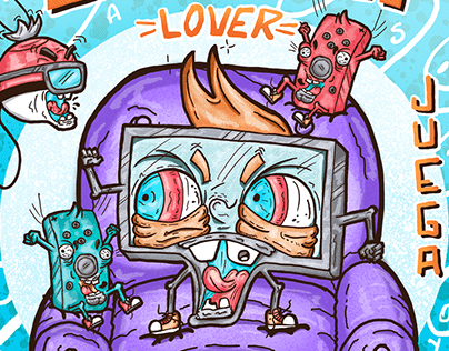 Ilustración Nintendo Switch Lover