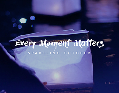 Sparkling October #EveryMomentMatters